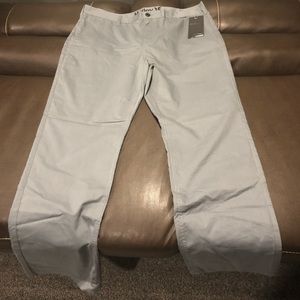NWT 38x32 Gray Men’s Hurley Pant W/ Nike DRI-FIT